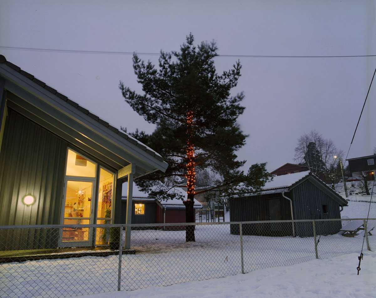 Julebelysning

Lysnett rundt stamme på furu ved barnehage