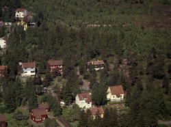 Eneboliger Brekke. Peder Grøns vei. Maridalsveien så vidt sy