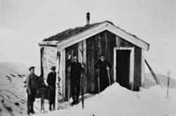 Meisalhytta. Den første hytta som vart bygd ved Meisalvatnet
