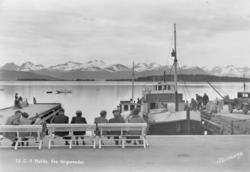 Molde, fra fergestedet..Legona ligger til kai.