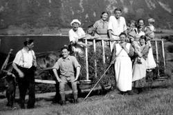 Slottahjelp på Øra i 1934.