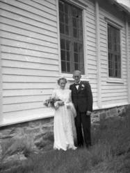 Bryllaupet til Peder Utigard og Magna Austigard i Reitan 29.