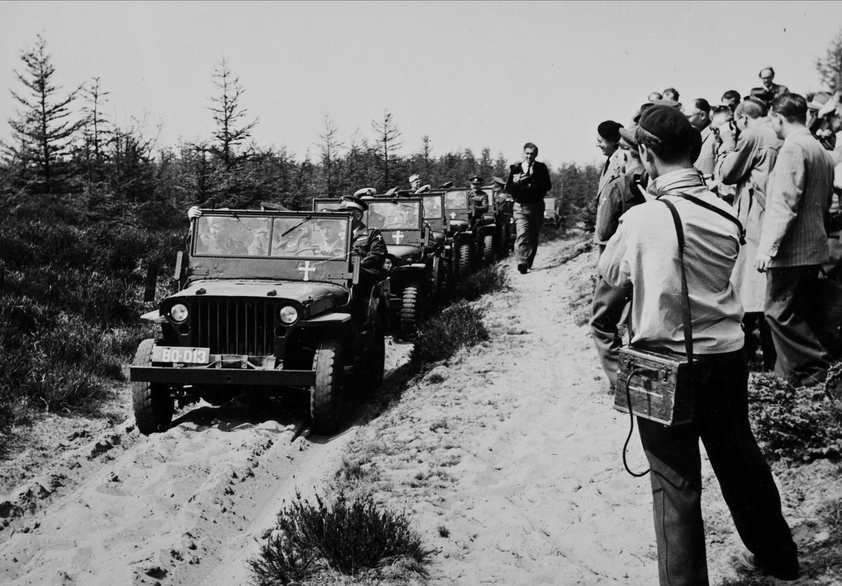 General Eisenhowers besøk 21. mai 1951. Brigade 511.