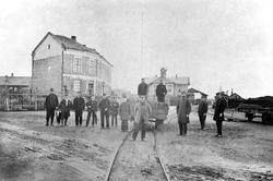 Hamar jernbanestasjon, stasjonsbygning nr. 1 fra 1862, Grund