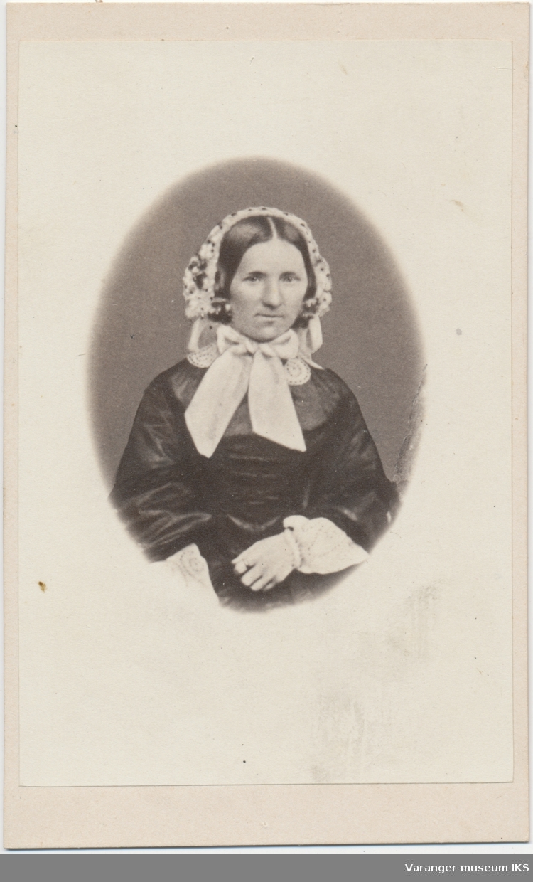 Portrett, Birgithe Kathrine Brodtkorb f. Leynich, ca. 1860