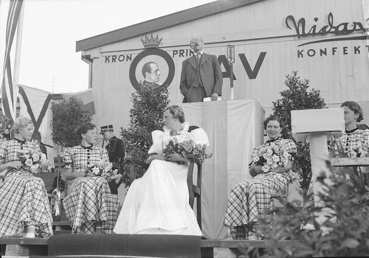 Kåring av Trondheimsprinsessen 1936