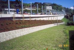 Omkjøringsveien ved Nardo, grøntareal og støyskjerming