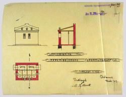Indremissionens forsamlingslokale [Arbeidstegning]
