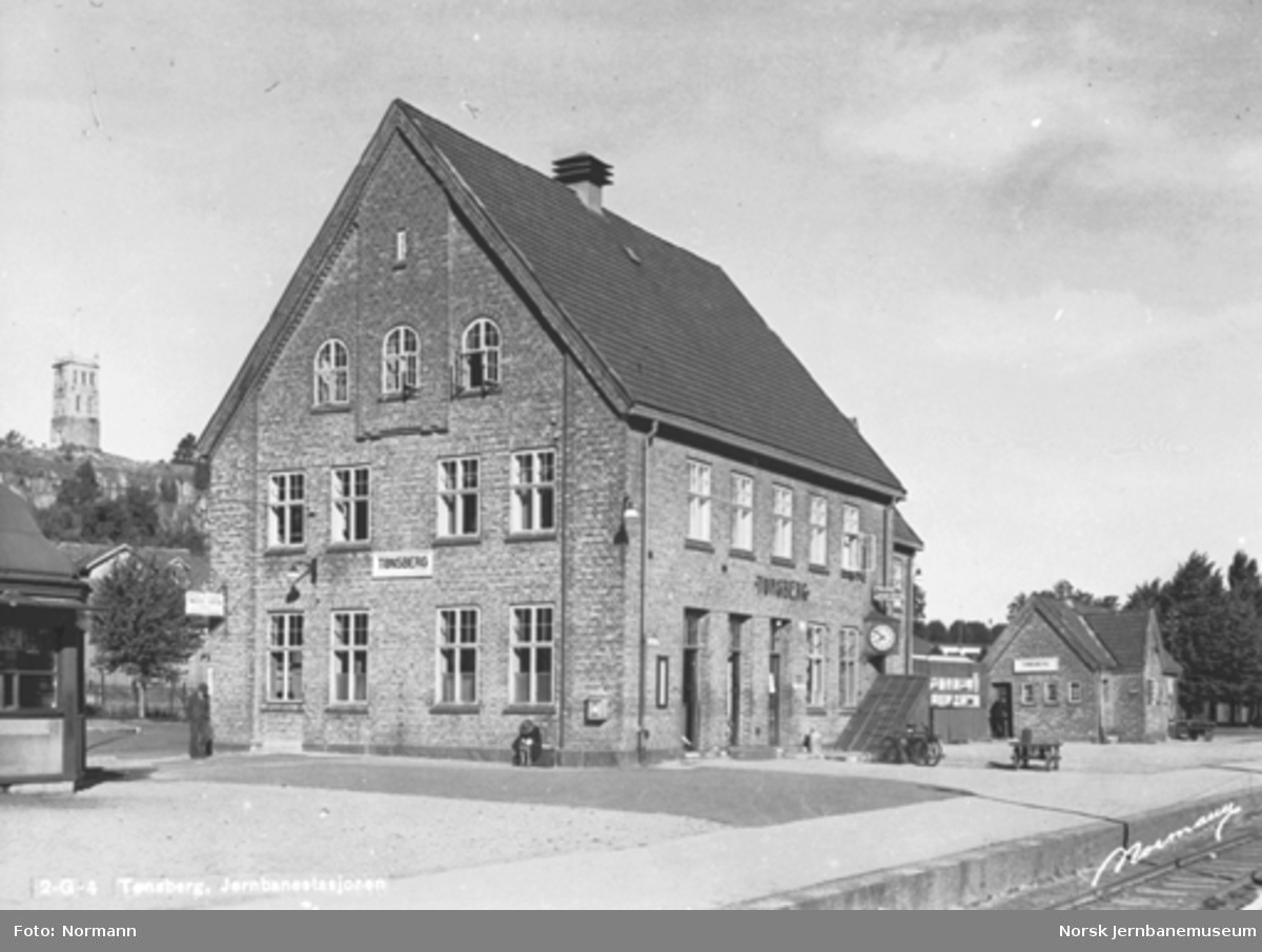 Stasjonsbygningen i Tønsberg