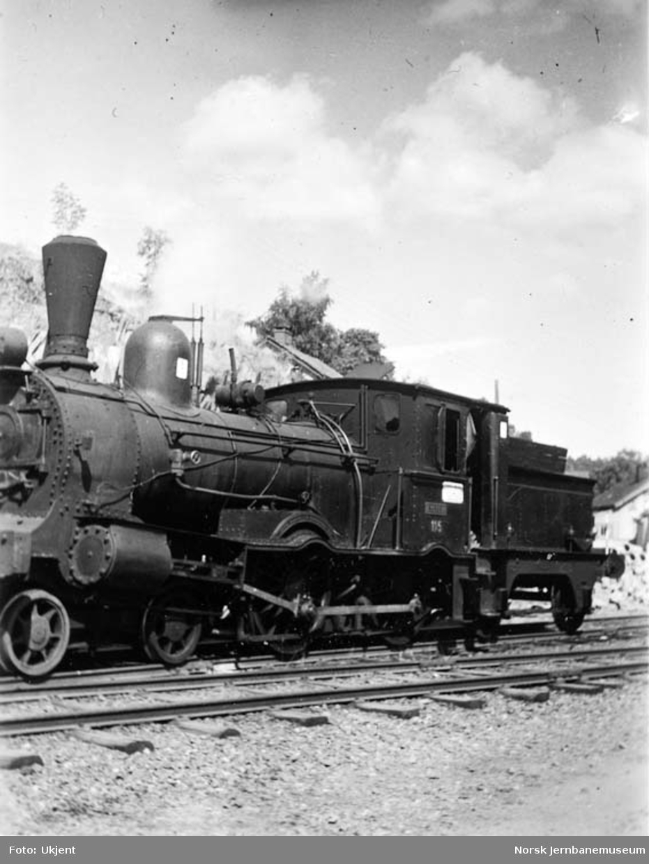 Damplokomotiv type 9a nr. 115
