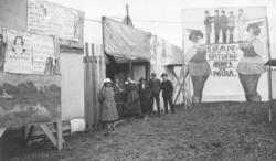 Marked på Norsk Folkemuseum i 1923 med forskjellig underhold