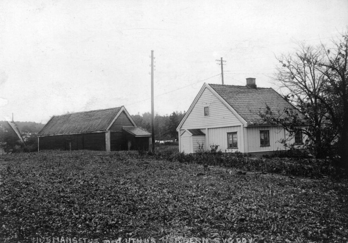 Husmannsstue med uthus på Herbern, Bygdøy, Vestre Aker.