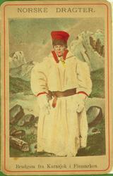 Brudgom fra Karasjok i Finmarken.