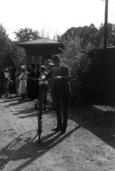 Sykkelkavalkade, sept. 1983.