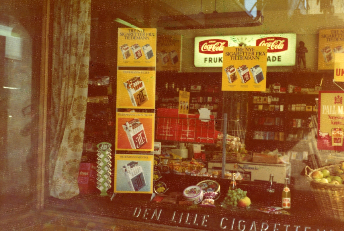 Tobakksbutikk på Møllergata i Oslo.