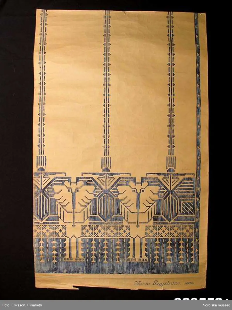 Mönster - Nordiska museet / DigitaltMuseum