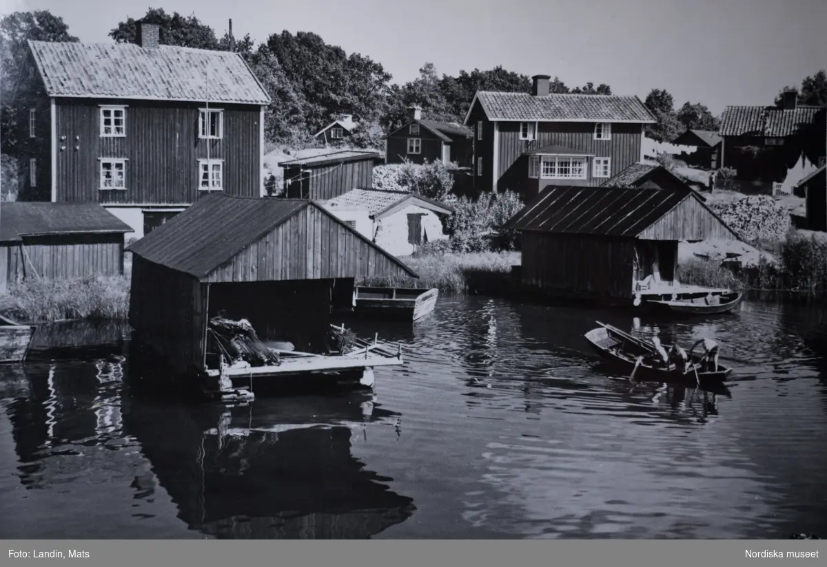 Händelöp. Västervik. Återvändade till tidigare gjord dokumentation av Nils J Nilsson 1946