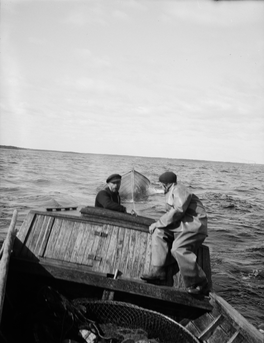 "Fiskeläget Billhamn", Älvkarleby socken, Uppland 1938