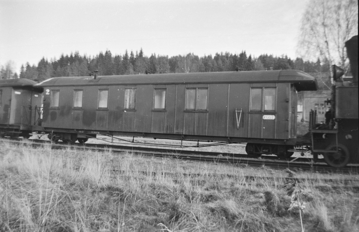 Personvogn BCo3 på Skulerud stasjon.