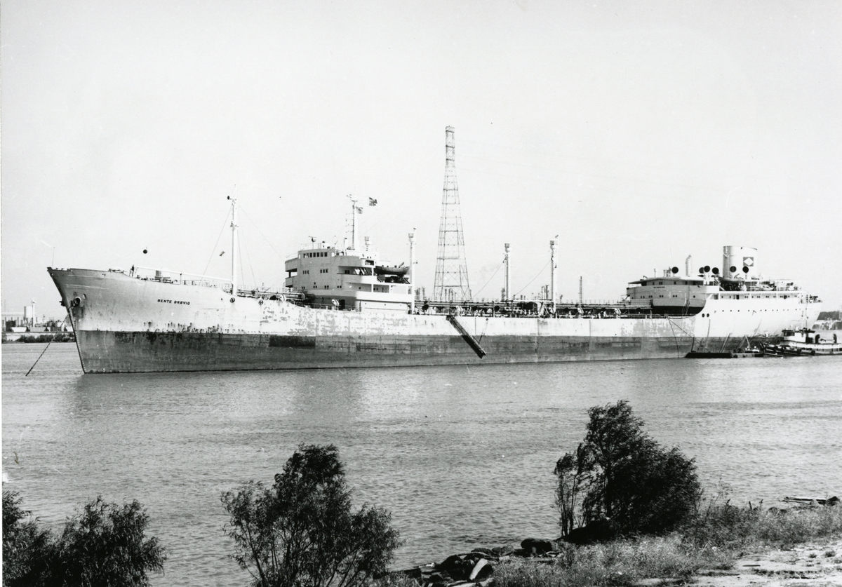 M/T Bente Brøvig (ex. Olivia) (b.1959, Lübecker Flender-Werke A.G., Lübeck) - Norsk Maritimt ...