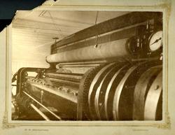 Tekstilmaskin, Raschelmaskin, varpstrikking, omkring 1910
