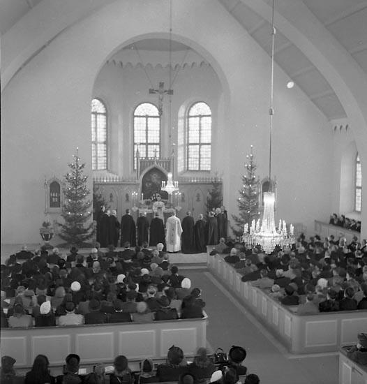 Enligt notering: "Kyrkoherdeinstallation i Kville 14/1 1949".