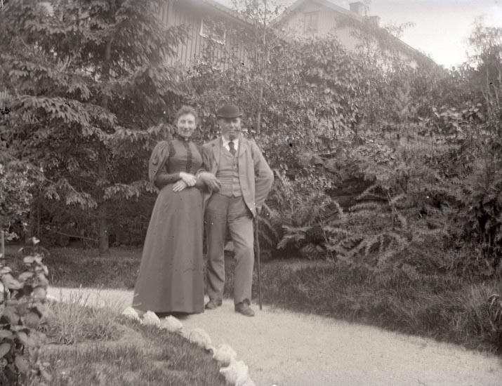 Alfred Lundberg och Mary Channing, Marstrand