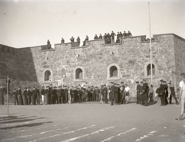 Idrottstävlingar i Kommendantshagen, Torsdagen den 19/4 1923. 4 st. Kopierade.