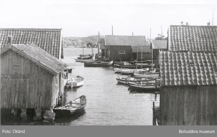 Tryckt text på kortet: "FISKETÅNGEN".
Noterat på kortet: "FISKETÅNGEN ASKUMS SN. S. SOTENÄS(ET).
Kortet köpt 20 juni 1955".