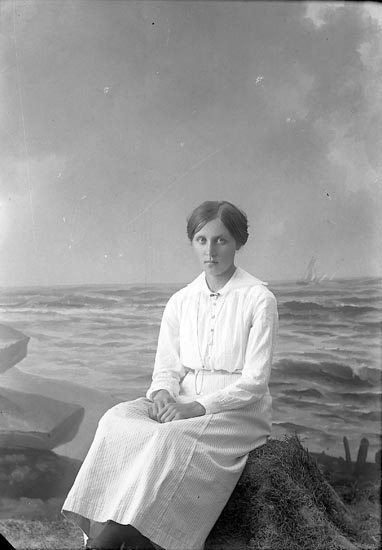 Enligt fotografens journal nr 3 1916-1917: "Hermansson, Alice Högenorum Här".