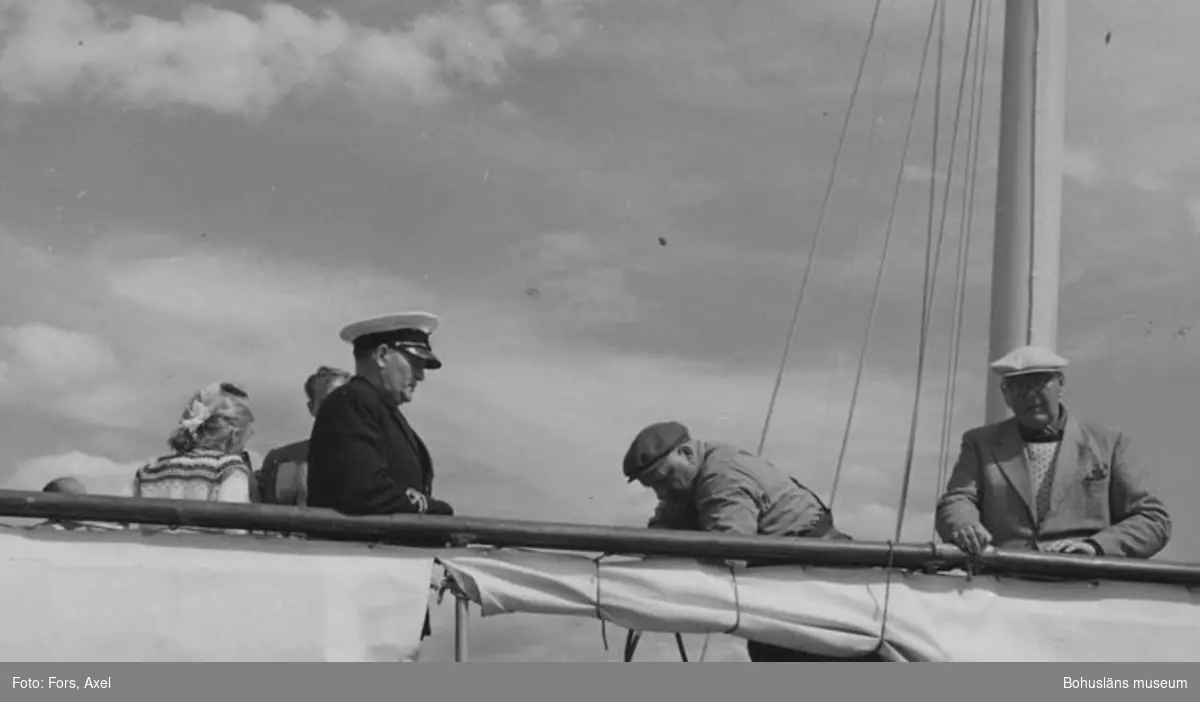 Ångbåten S/S Göteborg. "Sommaren 1956" enligt text på fotografiets baksida