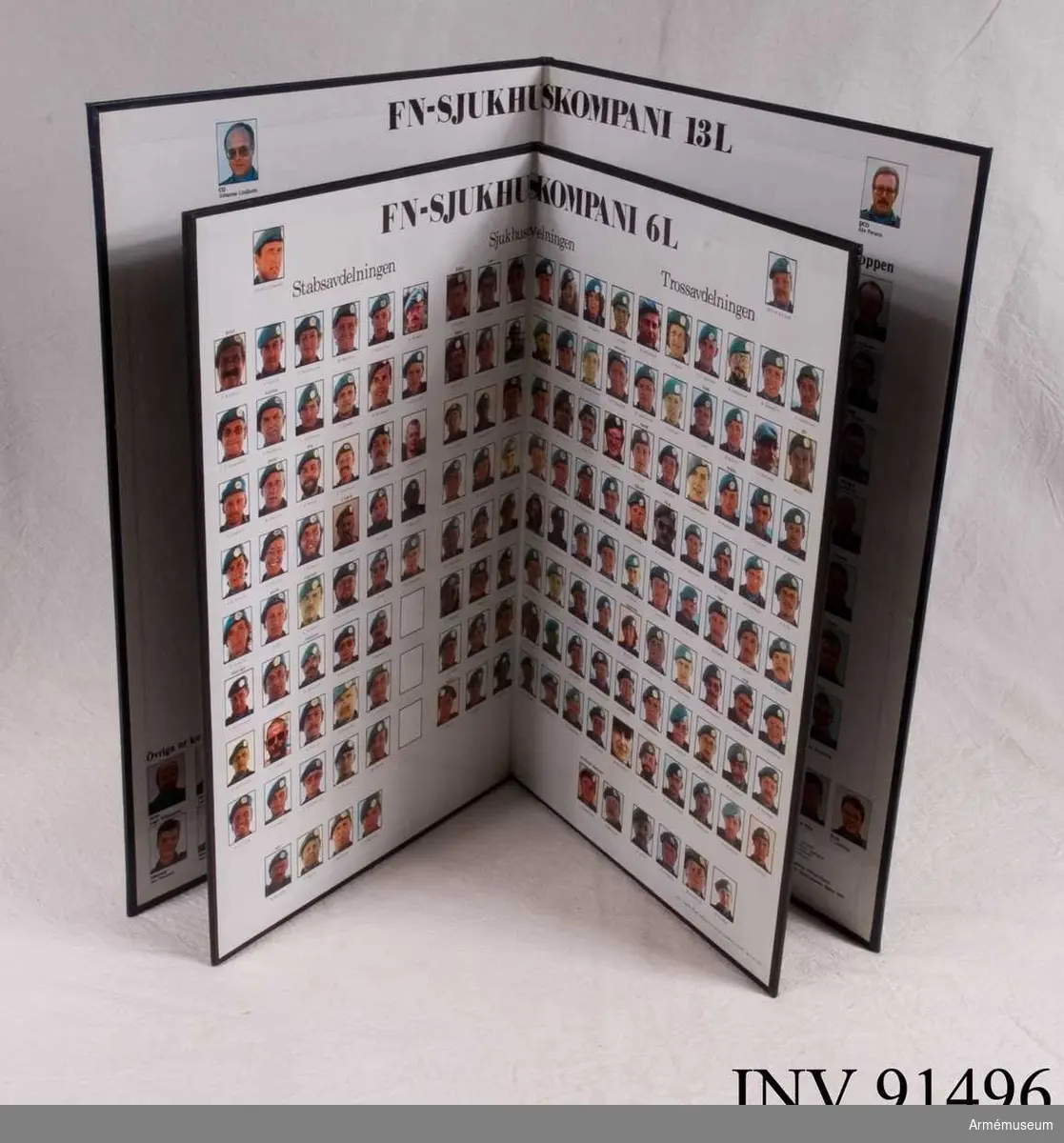 Foton och namn på alla i soldater i 6L och 13L. 