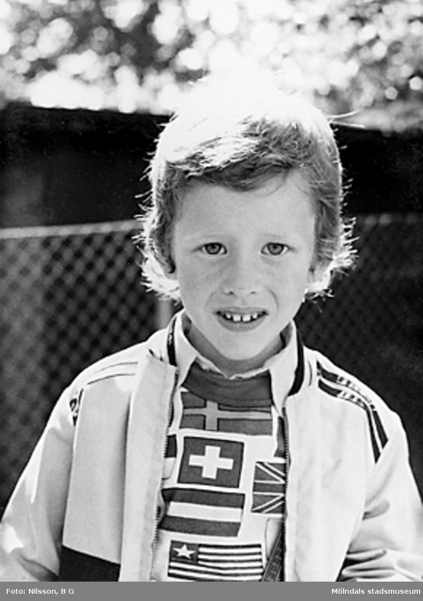 En pojke. Holtermanska daghemmet juni 1973.