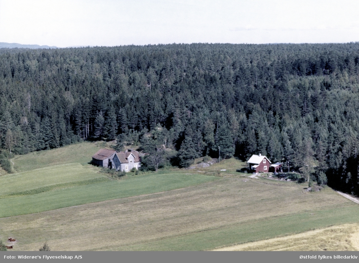 Kaase, Jeløy, flyfoto.