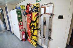 Sykestue og helsekontor er plassert i syvende etasje på Stat