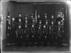 Tekst på eske: Grupper 1934.
Tekst på plate: Frelsesarmeen,