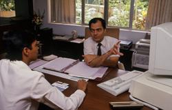 Fra rederiet Aaby, E. B. sitt hovedkvarter i Bangladesh, Ind