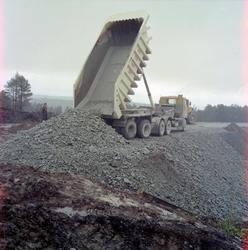 Anleggsarbeid i Bjørndalen