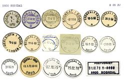 Stempelkatalog  5800 Sogndal, Sogndal kommune, Sogn og Fjord