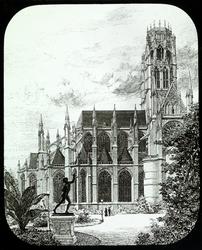 Frankrike: Saint Ouen, Rouen, bakside