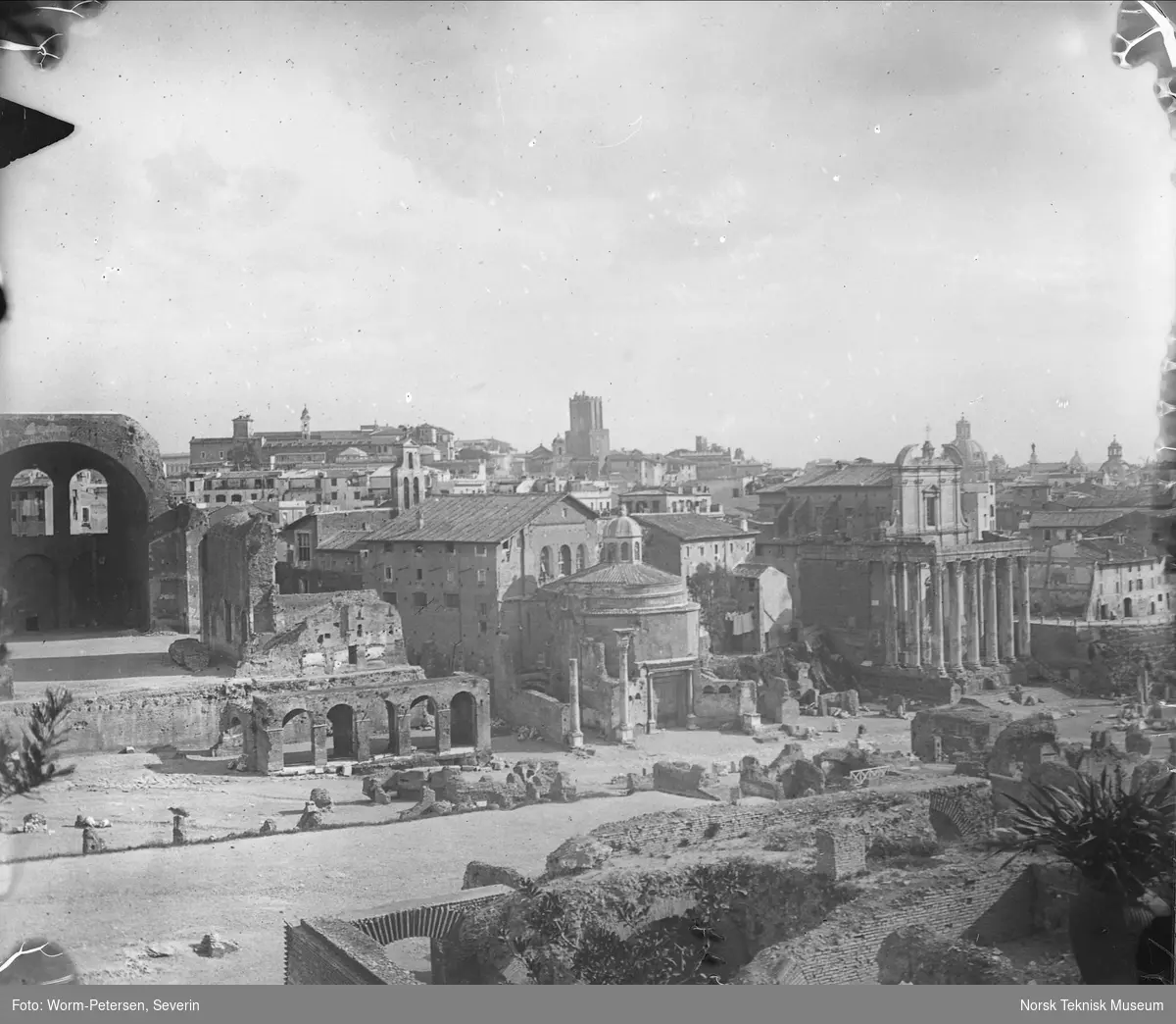 Utsikt over Forum Romanum, Roma