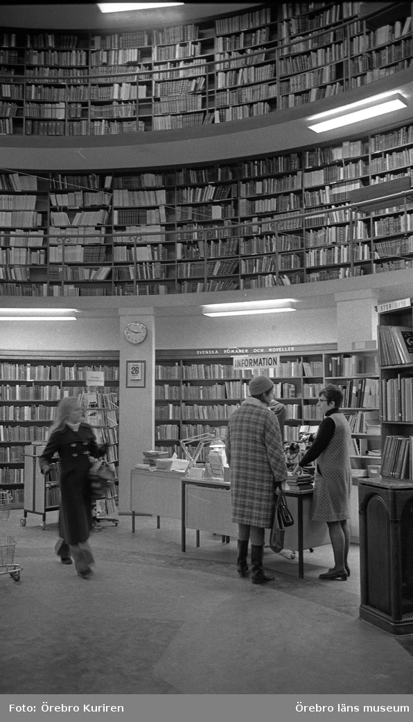 M. Johnsson Biblioteket 27 januari 1972