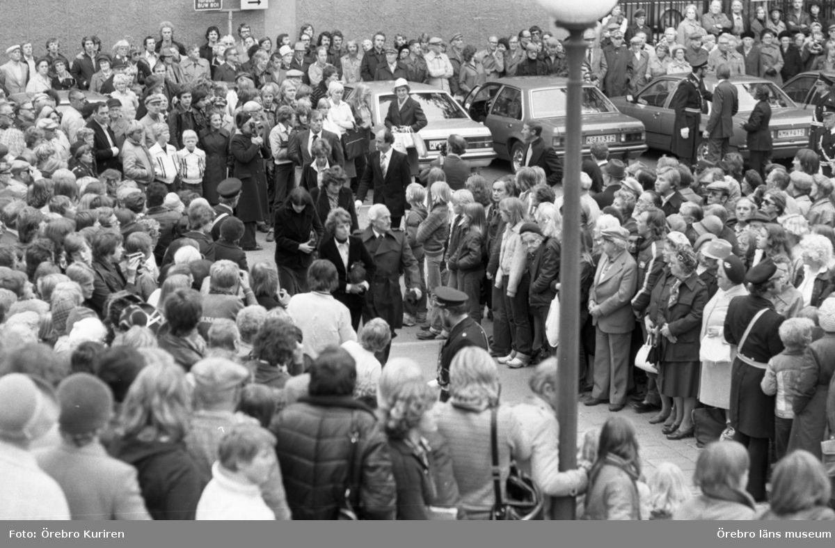 Ronnie Peterson begravning 16 september 1978 - Örebro läns museum ...