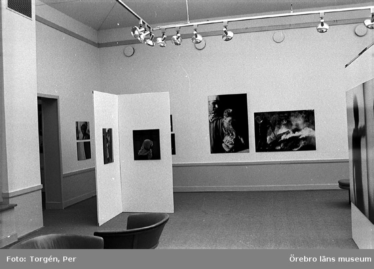 Utställningen "49 män sedda av en kvinna" på Konstmuseet, 1998-08.