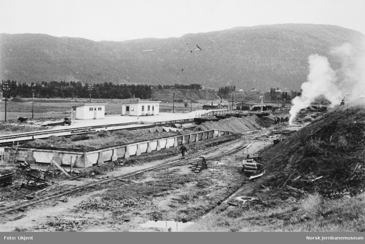 Jernbaneanlegget Mosjøen-Mo i Rana : utvidelse Røsså stasjon, pel 5930