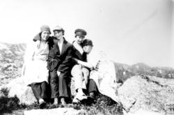 Ukjente folk på hyttetur? i Flatanger