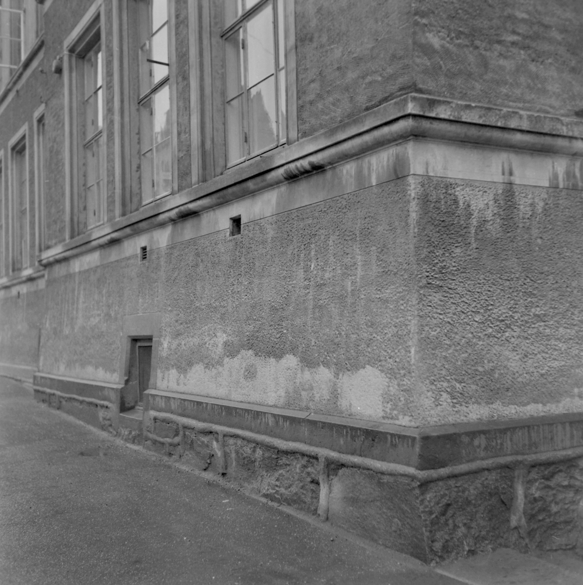Mur på Kalvskinnet skole