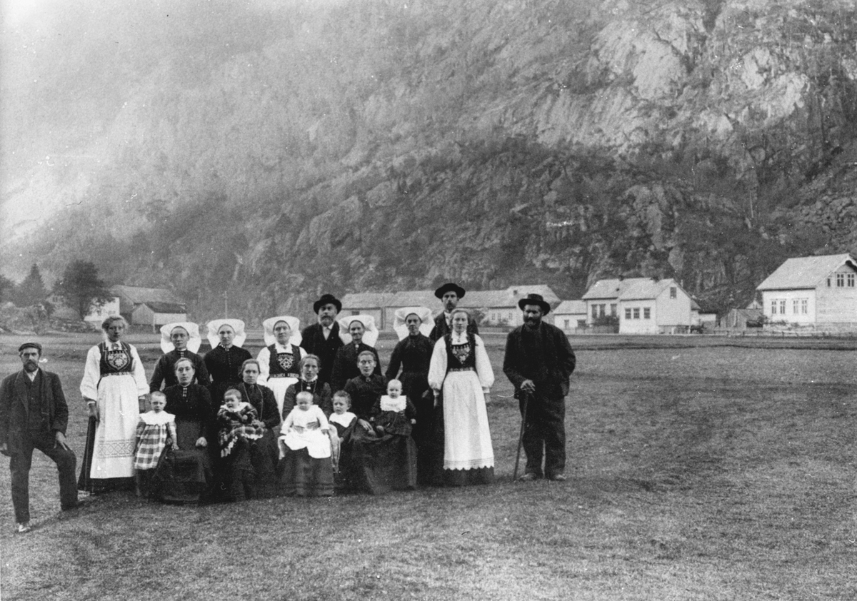 Barnedåp på Hildal ca 1908