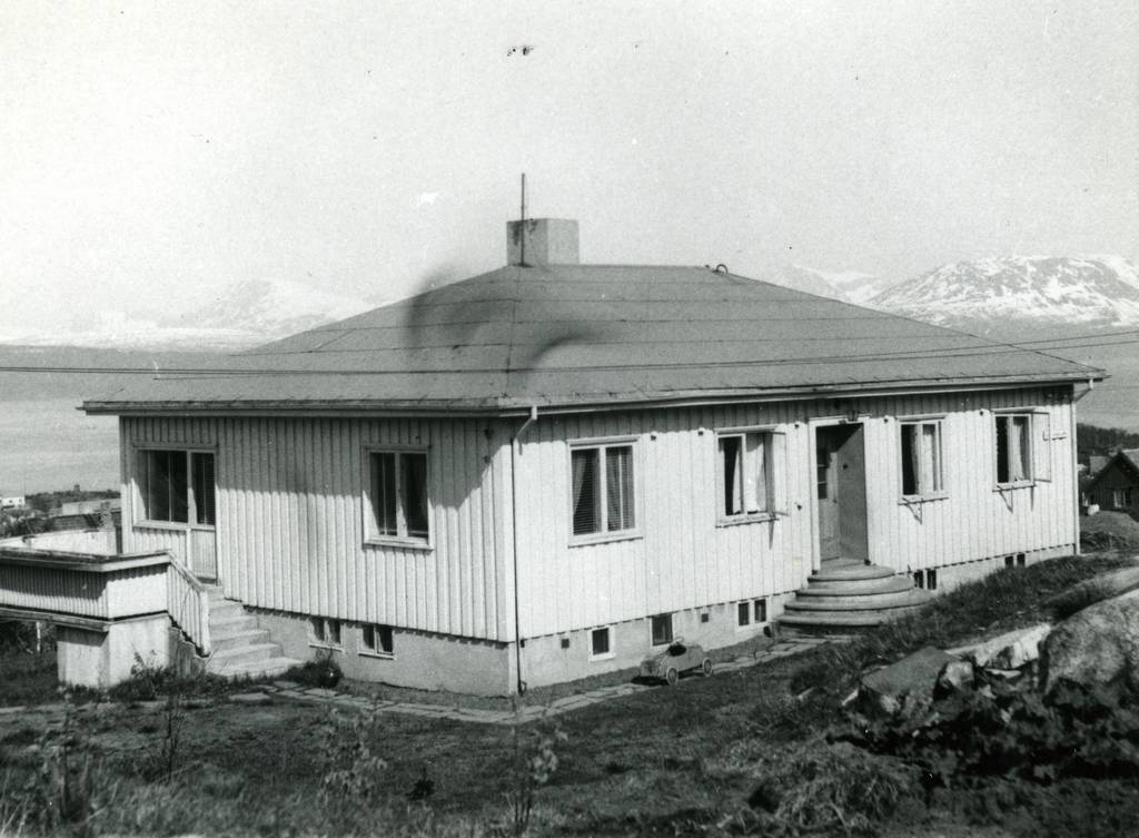 Narvik, Lærer Harald Hilborg Langseth`s  hus. nr. 7  i Lodve Langes gate.