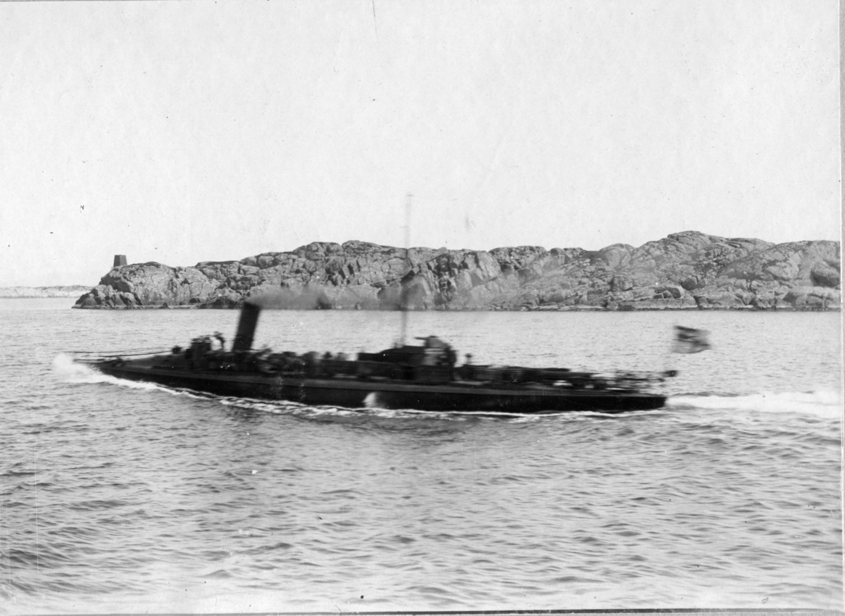 "Tysk torpedbåt."